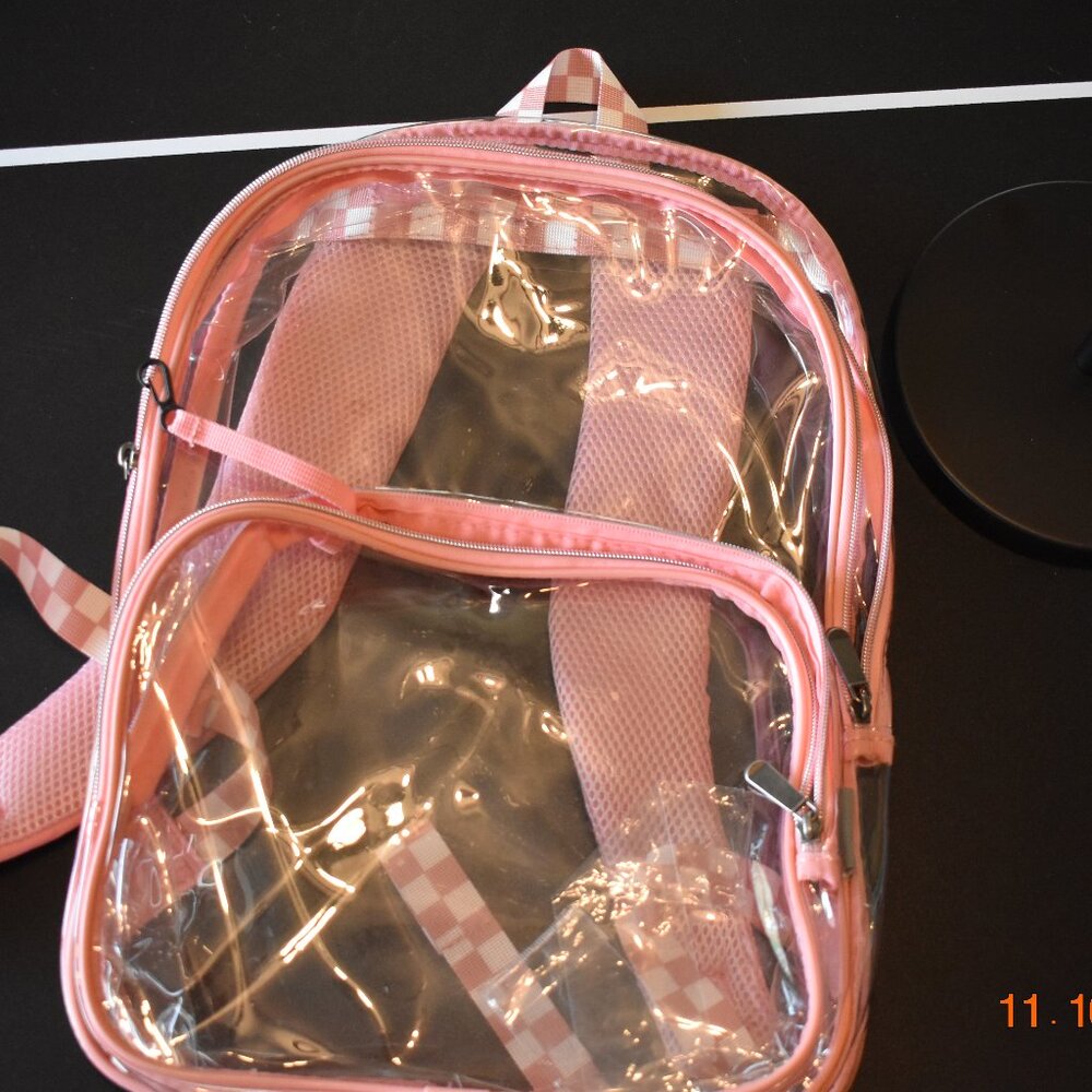 Clear Backpack NWOT
